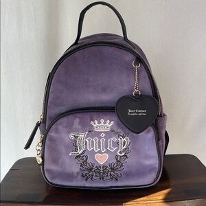 Juicy Couture Purple Backpack